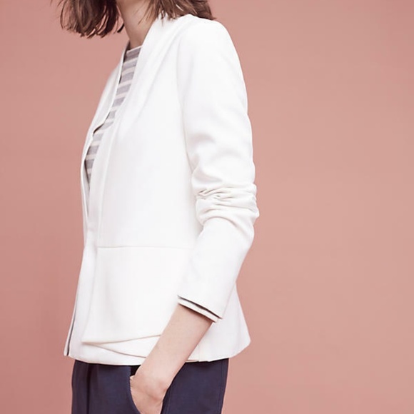 NWT Anthropologie  Double Hem Blazer - Picture 2 of 4